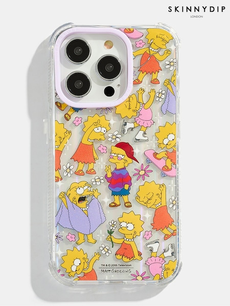 Skinnydip Purple The Simpsons x You Are Lisa Shock iPhone Case (F61351) | £24