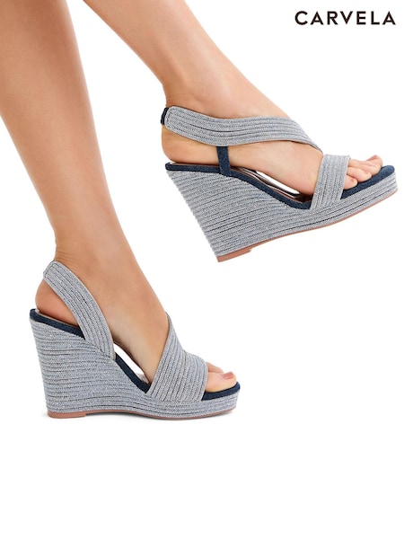 Carvela Gala Wedge Sandals (F61938) | £159