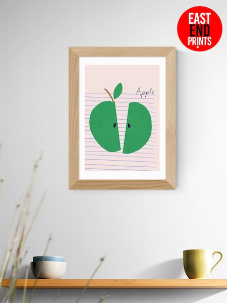 East End Prints Oak Big Green Apple Framed Art Print (F61996) | £50 - £130