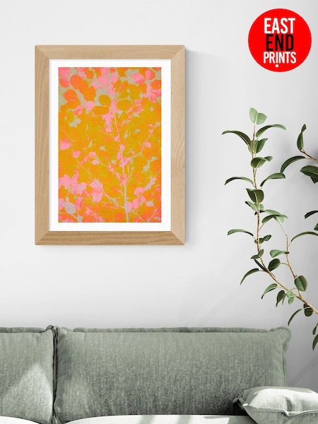 East End Prints Oak Colourful Autumn Framed Art Print (F62000) | £50 - £130