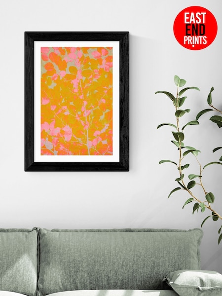East End Prints Black Colourful Autumn Framed Art Print (F62002) | £50 - £130