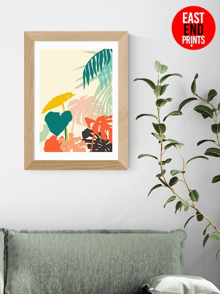 East End Prints Oak Tropical Nature Framed Art Print (F62003) | £50 - £130
