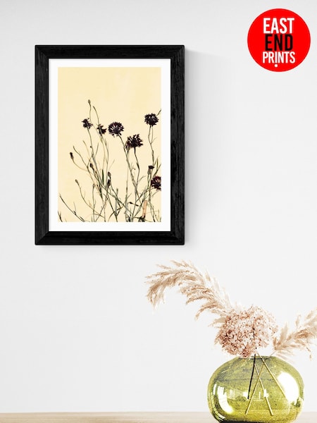 East End Prints Black Palm Leaves II Framed Art Print (F62029) | £50 - £130