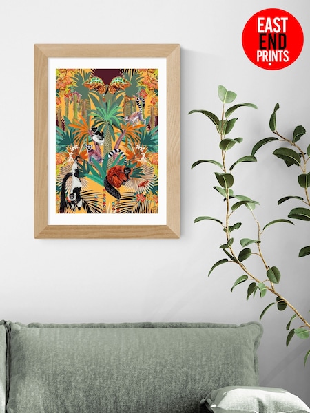 East End Prints Oak Treetop Tango Sunshine Framed Art Print (F62045) | £50 - £130