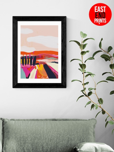East End Prints Black Landscape Framed Art Print (F62053) | £50 - £130