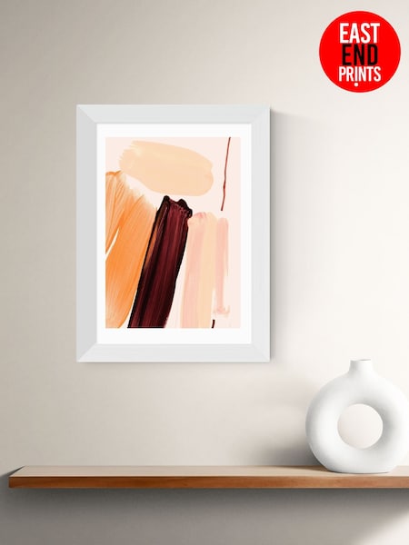 East End Prints White Minimalist Painting IV Framed Art Print (F62056) | £50 - £130