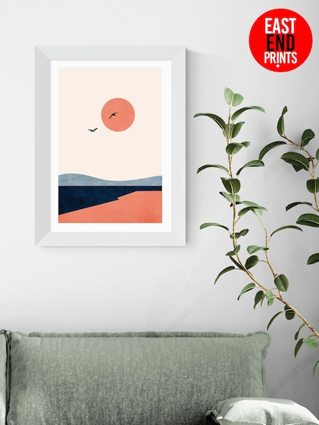 East End Prints White Once Upon A Time Framed Art Print (F62062) | £50 - £130