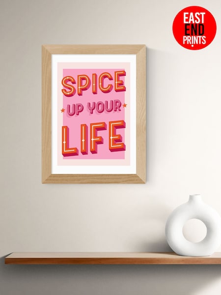 East End Prints Oak Spice Up Your Life Framed Art Print (F62074) | £50 - £130