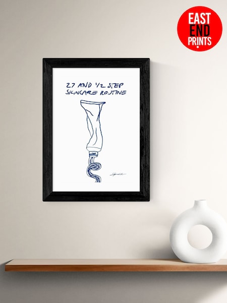 East End Prints Black Skincare Framed Art Print (F62114) | £50 - £130