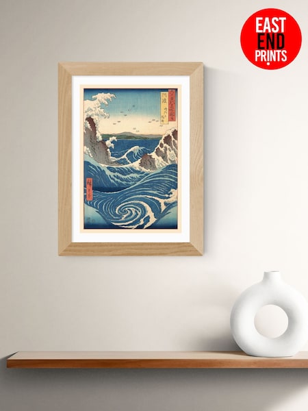 East End Prints Oak Famous Viewss Framed Art Print (F62115) | £50 - £130