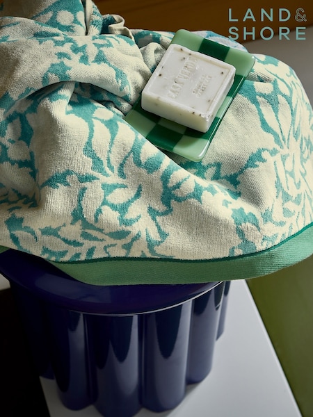 Land & Shore Green Rowallane Towel (F62630) | £20 - £45