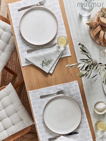 Murmur Linen Grey Zeta Tray (F62633) | £50