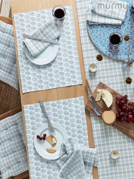 Murmur Ballintoy Blue Effie Tray (F62642) | £50