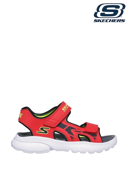 Skechers Red Razor Splash Aqua Buddies Sandals (F62873) | £34