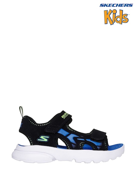 Skechers Black Razor Splash Aqua Buddies Sandals (F62878) | £34