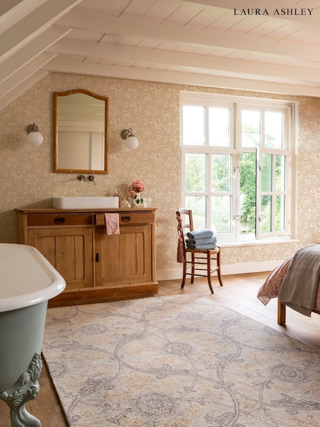 Laura Ashley Brown Endale Soft Truffle Rug (F62964) | £349 - £695