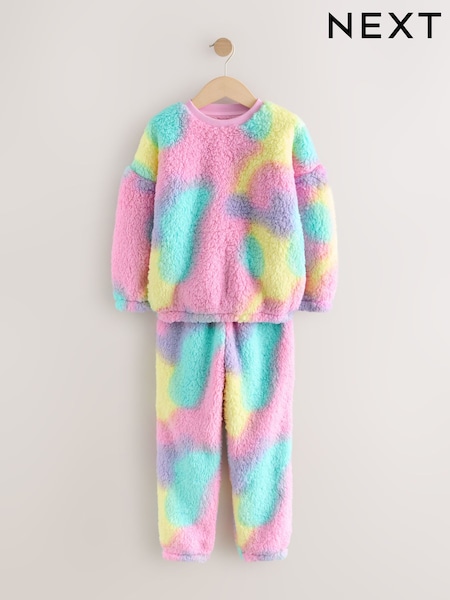Pastel Tie Dye Fleece Two Piece (2-16yrs) (F63019) | £17 - £24