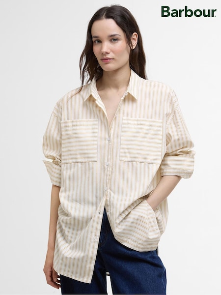 Barbour® Green Millie 100% Cotton Shirt (F63346) | £70