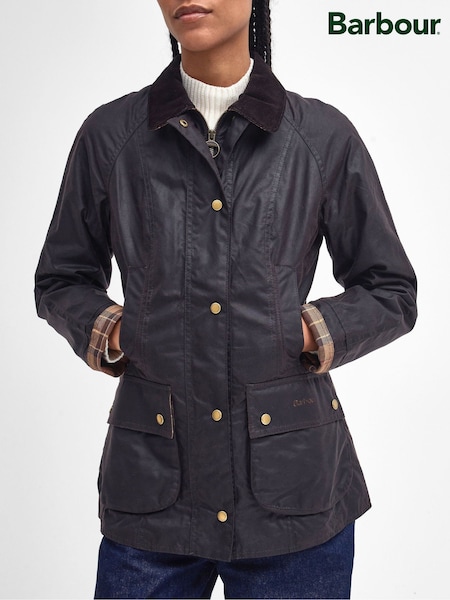 Barbour® Brown Beadnell Wax Rustic Jacket (F63366) | £249