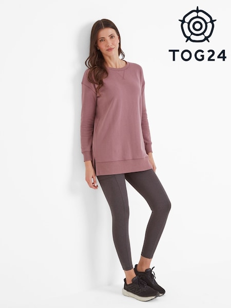 Tog 24 Purple Michelle Womens Sweat Mauve Jumper (F63431) | £40