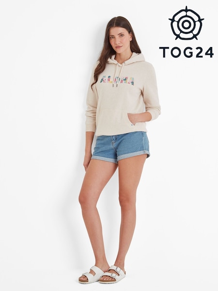 Tog 24 Cream Womens Arizona Hoodie (F63438) | £40