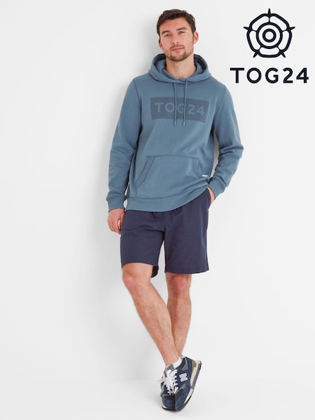 Tog 24 Blue Mens Barron Hoodie (F63448) | £40