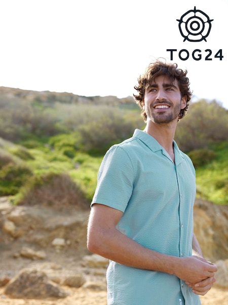 Tog 24 Blue Mens Derek Shirt (F63452) | £38