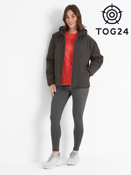 Tog 24 Black Orford Womens Hooded Padded Jacket (F63470) | £70