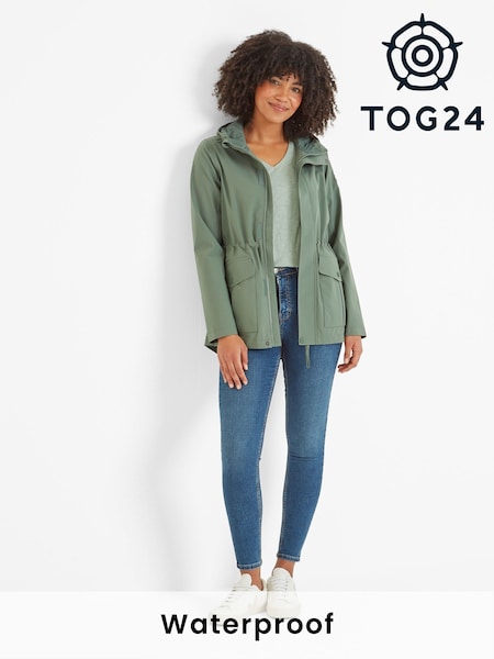 Tog 24 Green Womens Burradon Waterproof Jacket (F63474) | £90