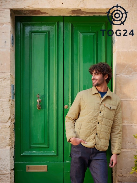 Tog 24 Ochre Brown Mens Keiran Jacket (F63497) | £60