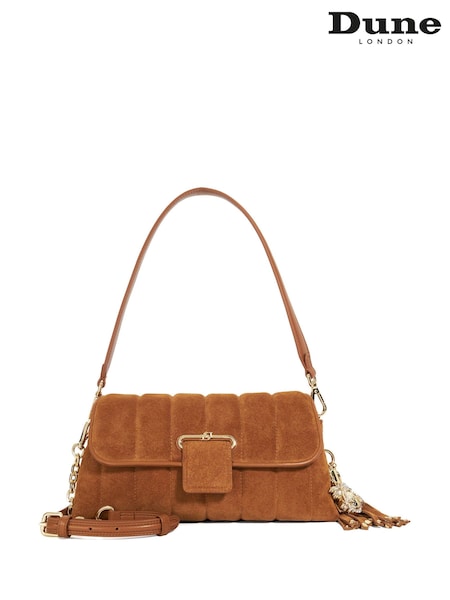 Dune London Brown Chelsea Pillow Shoulder Bag (F63524) | £159