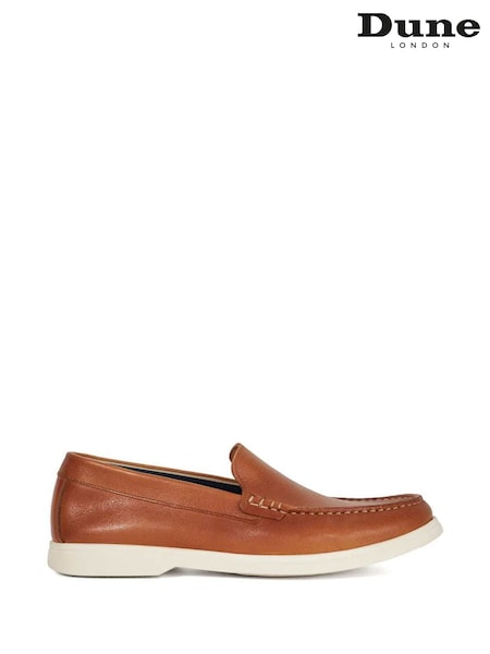 Dune London Red Buftonn Sole Loafers (F63778) | £99