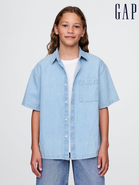Gap Blue Denim Shirt (4-13yrs) (F63787) | £25