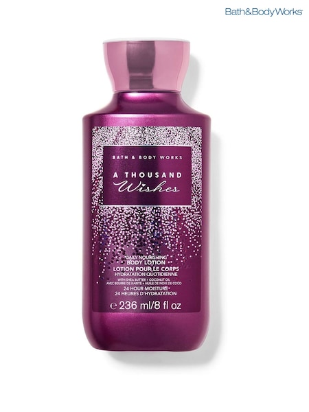 Bath & Body Works A Thousand Wishes Daily Nourishing Body Lotion 8 fl oz / 236 mL (F63800) | £18