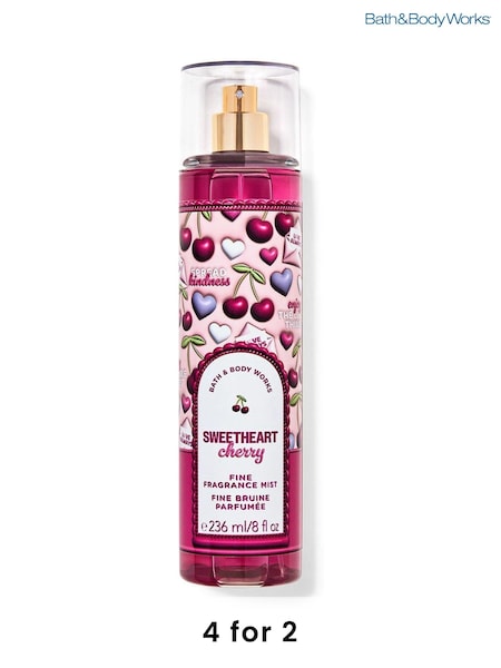 Bath & Body Works Sweetheart Cherry Fine Fragrance Body Mist 8 fl oz / 236 mL (F63829) | £18