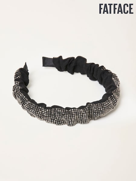 FatFace Black Sparkle Headband (F64133) | £14.50