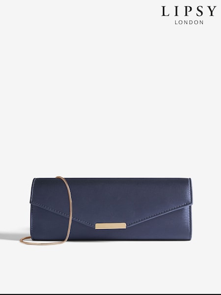 Lipsy Navy Clutch Bag (F64142) | £22
