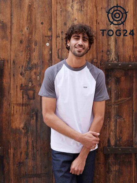 Tog 24 Grey Mens McGill 100% Cotton T-Shirt (F64390) | £24