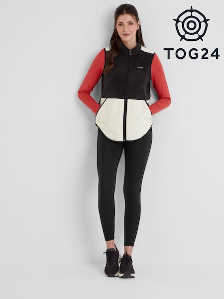 Tog 24 Black Womens Fordley Half Zip Fleece (F64397) | £34