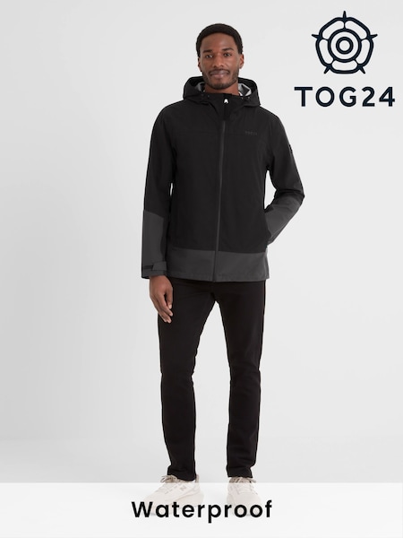 Tog 24 Black Bowston Mens Waterproof Jacket (F64534) | £125