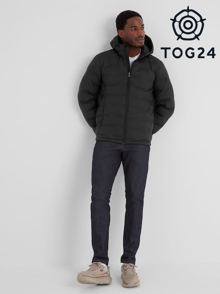 Tog 24 Black Fender Mens Padded Jacket (F64537) | £69