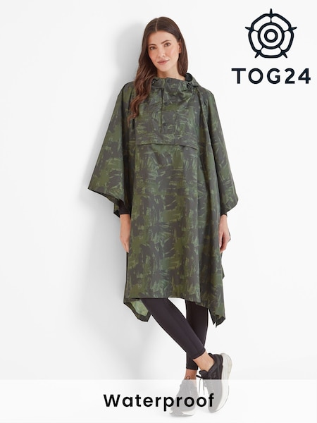 Tog 24 Green Drench Unisex Poncho Ultra-Marine Blue (F64687) | £55