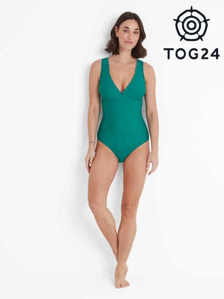 Tog 24 Green Womens Zoe Swimsuit (F64696) | £40