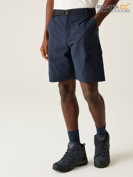 Regatta Blue Mens Mallen Multi Pocket Shorts (F64864) | £35