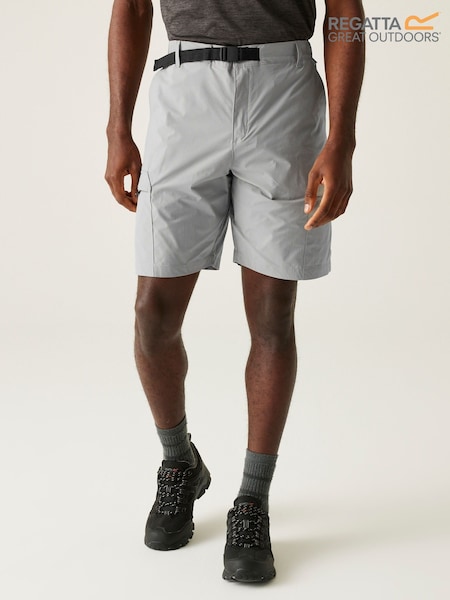 Regatta Grey Mens Mallen Multi Pocket Shorts (F64871) | £35
