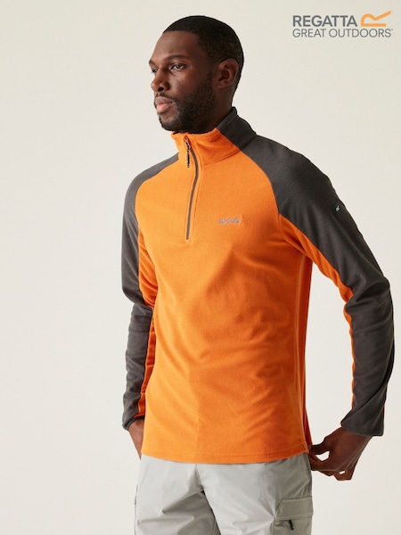 Regatta Orange Mens Elson II Lightweight Fleece (F64902) | £25