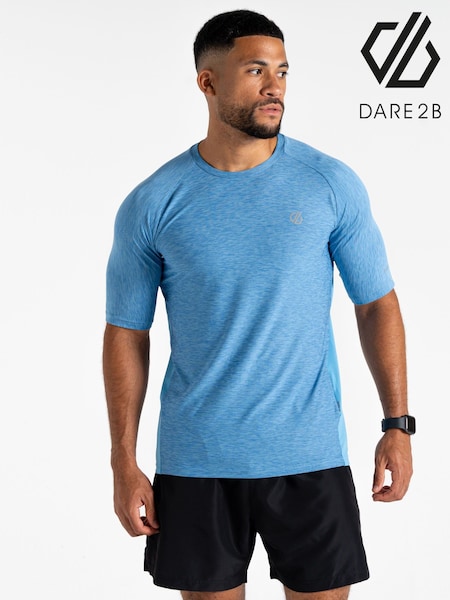 Dare 2b Mens Blue Power Up T-Shirt (F64952) | £21