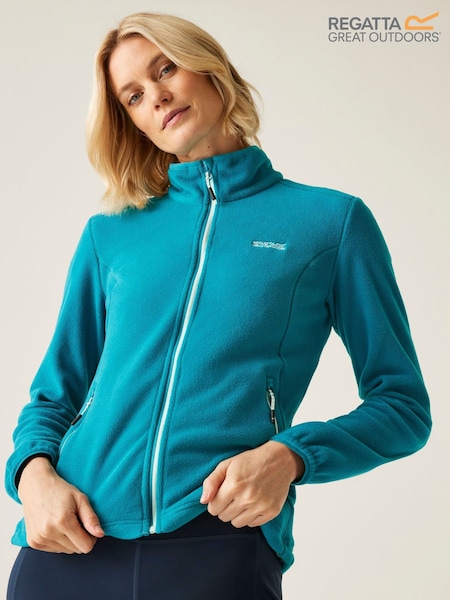 Regatta Light Blue Floreo IV Full Zip Fleece (F65124) | £28