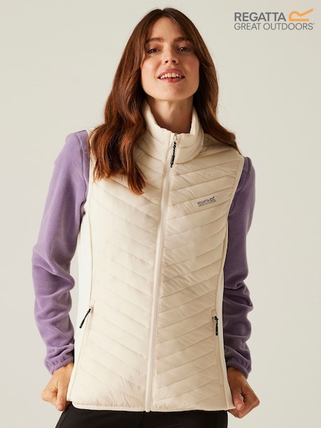 Regatta Cream Womens Anderson Hybrid Body Warmer (F65159) | £35