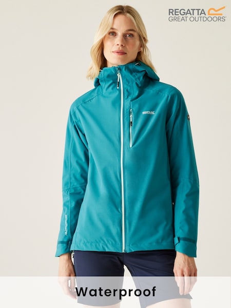 Regatta Blue Womens Birchdale II Waterproof Jacket (F65190) | £70